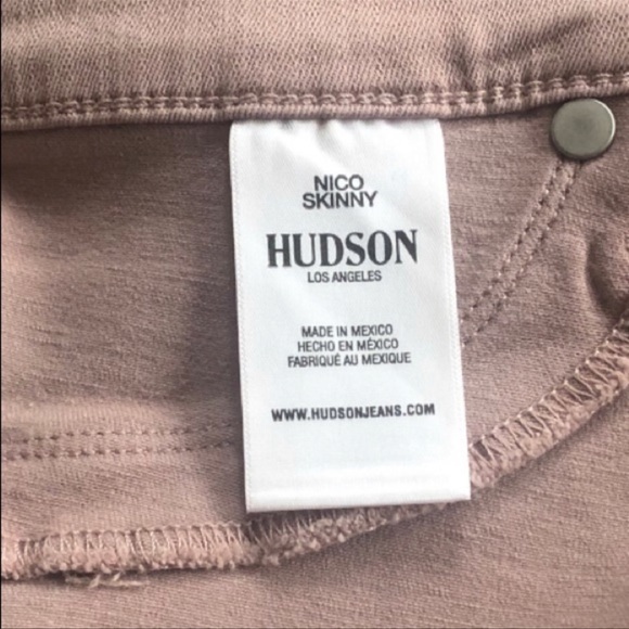 HUDSON NICO SKINNY in Fluer Blush - Picture 8 of 8